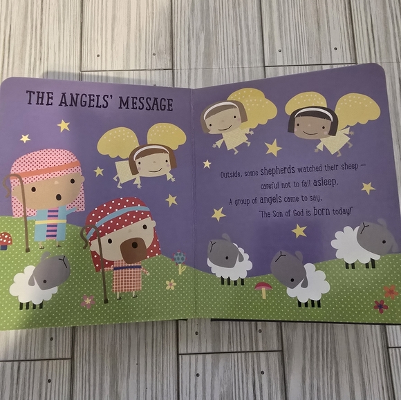 🧸 The Story Of Christmas Book Make Believe Ideas Hard Pages - Picture 5 of 7